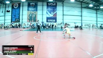 120 lbs Rd# 3 12:00pm Friday - Mason Comegys, Maryland Gold vs Chase Alverez, VA Team Predator