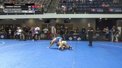 155 lbs Cons. Semis - Dominic Englese, ISI WC vs Maxym Kurchanov, Suplex Wrestling Club