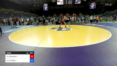 190 lbs Cons-semis - Seer Godwise, IN vs Andy Franke, IA