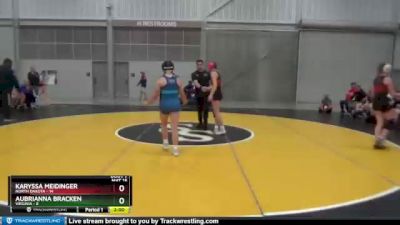 119 lbs Semis & 1st Wb (8 Team) - Karyssa Meidinger, North Dakota vs Aubrianna Bracken, Virginia