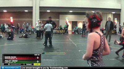 75 lbs Round 5 (6 Team) - Gavin Rush, Team Palmetto vs Finley Crow, Steel Valley