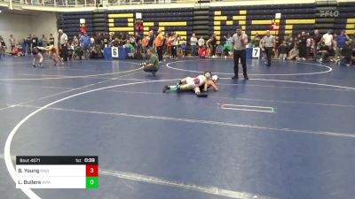 75 lbs Quarterfinal - Brennan Young, Ragin Raisins WC vs Luke Bullers, WPA Spartans