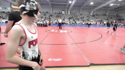 70 lbs Rr Rnd 2 - Trey Riggenbach, FORGE ELM 2 vs Julie Fleming, The Shop 814