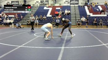 174 lbs Champ. Round 2 - Tyler Crow, Truett-McConnell (Ga.) vs Ronald Butler, Keiser University