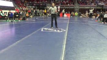 2A-132 lbs Cons. Round 3 - Brody Olson, Estherville Lincoln Central vs Garrett Kuch, Benton Community