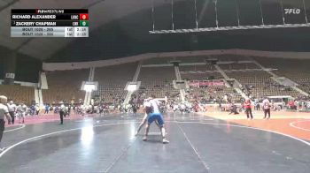 285 lbs Champ. Round 1 - Zackery Chapman, Lindsey Wilson (Ky.) vs Richard Alexander, Life U - NCWA