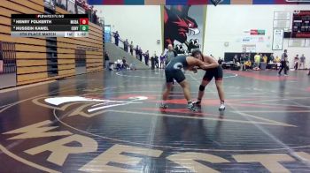 215 lbs 5th Place Match - Henry Folkerth, McDaniel vs Hussein Kamel, Century