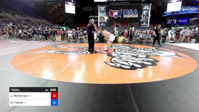 285 lbs Rnd Of 128 - Jace McKinney, PA vs Damien Fiame, AK