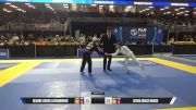 Olivia Grace Bhoge vs Sloane Louise Laframboise 2025 Pan Kids Jiu-Jitsu IBJJF Championship