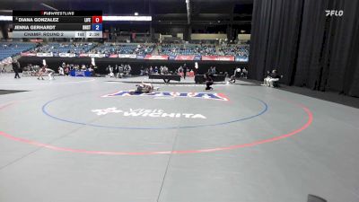 110 lbs Champ. Round 2 - Diana Gonzalez, Life vs Jenna Gerhardt, Dickinson State