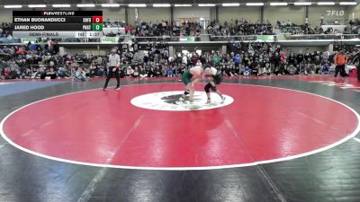 126 lbs Semifinal - Ethan Buonanducci, Enfield vs Jared Hood, Ponaganset