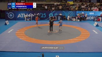 51 kg 1/8 Final - Yuvraj Kamanna, India vs Marat Atshemyan, Armenia