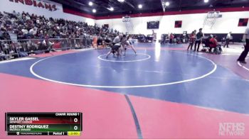 Champ. Round 1 - Destiny Rodriquez, Pacifica Oxnard vs Skyler Gassel, Newport Harbor