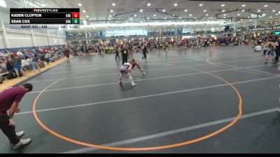 138 lbs Cons. Round 2 - Sean Cox, Unattached vs Kaden Clopton, Unattached