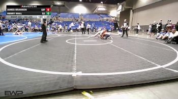 160 lbs Rr Rnd 5 - James Brannon, KIPP TULSA vs Henry Wall, N/a
