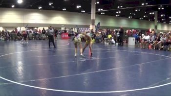 130 lbs Round 3 (6 Team) - Delanie Westcott, Iowa Minion Nation vs Giada Scherich, SD Heat