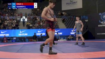 55 kg 1/8 Final - Halil Cinar, Turkey vs Airat Salikhov, Individual Neutral Athletes