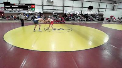 165 lbs Cons. Round 3 - Dallas Mortensen, Summit Academy vs Wyatt Harris, Delta