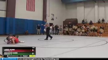 120 lbs Finals (2 Team) - Jared Dunn, Princeton vs Brendon Haire, Boonville