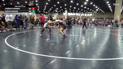 132 lbs Round 2 (6 Team) - Landon Caviness, Black Hive #3 vs Curtis Watson, Trojan WA