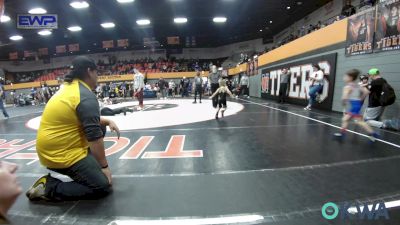 40 lbs Final - Grayson Mortimer, Lions Wrestling Academy vs Ryder Hall, Tecumseh Youth Wrestling