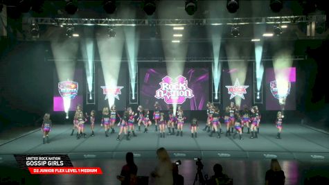 United Rock Nation - Gossip Girls [2026 D2 Junior Flex Level 1 Medium Day 1] 2026 US Open Cheerleading & Dance Championship
