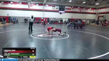 170 lbs Champ. Round 1 - Tristan Sims, Ferris vs Nolan Orndorff, University