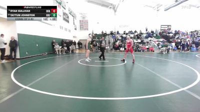 144 lbs Consi Of 8 #2 - Ryan Sullivan, Berlin vs Taytum Johnston, Guilford