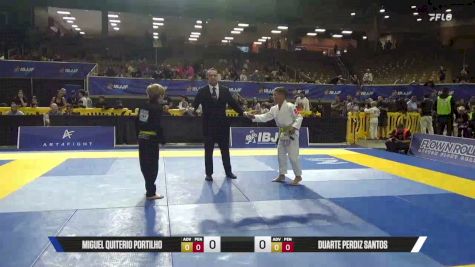 Duarte Perdiz Santos vs Miguel Quiterio Portilho 2026 Pan Kids Jiu-Jitsu IBJJF Championship