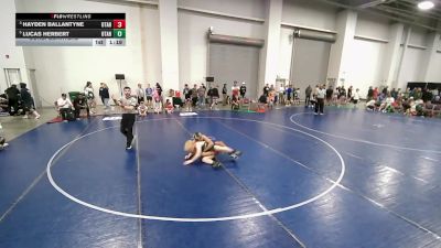 126 lbs Cons. Quarters - Hayden Ballantyne, Utah vs Lucas Herbert, Utah