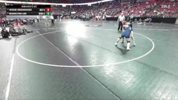 Girls 132 lbs Cons. Round 1 - Jessie Demarasse, Milton-Girls vs Madelynn Lee, Wausau West-Girls