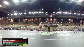 113 lbs Quarterfinal - Maxwell Bradley, TUTTLE vs Kevin Mclean, Flagler Palm Coast