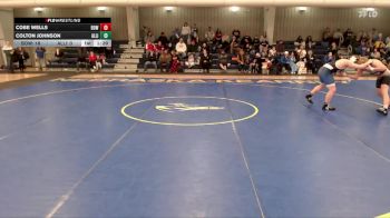 190 lbs Round 4 (16 Team) - Cobe Wells, Broken Bow vs Colton Johnson, Alliance