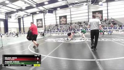 114-119 lbs Quarterfinal - Parker Harad, Sacred Heart Cathedral Prep vs Selina Arce, Corning Union