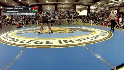 150 lbs Champ. Round 1 - Emilio Roybal, SLAM! Nevada vs Vincent Cereghino, Douglas