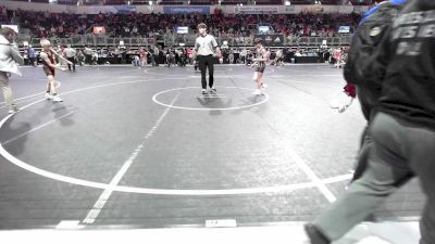 92 lbs Quarterfinal - Blake Campo, Live Oak Wrestling Club vs Carter Warchol, Ofallon Little Panthers