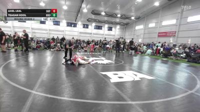 55 lbs Round Robin 2 - Axel Leal, Eastwood Eagles - EL vs Teagan Kool, Gold Standard - EL