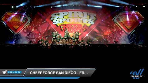 CheerForce San Diego - Frenzy [2020 L3 Senior - Small Day 2] 2020 Spirit Sports: Duel In The Desert