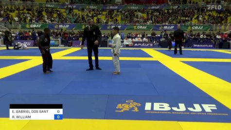 ENZO GABRIEL DOS SANTOS DE SOUZA vs RICHARD WILLIAM 2023 Brasileiro Jiu-Jitsu IBJJF