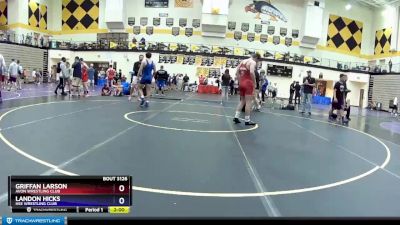 170 lbs Cons. Round 3 - Griffan Larson, Avon Wrestling Club vs Landon Hicks, HSE Wrestling Club