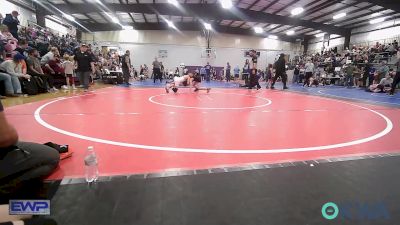 64 lbs Rr Rnd 3 - Kopelan Kirby, Tahlequah Wrestling Club vs Jaxon Gibbons, Sperry Wrestling Club