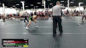 157 lbs Round 3 (8 Team) - Michael Cetrulo, Pocono Regional WC vs Aidan Gonzalo, Roman Legion