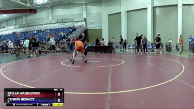 132 lbs Cons. Round 3 - Skylar Wasielewski, PA vs Camron Bennett, IA