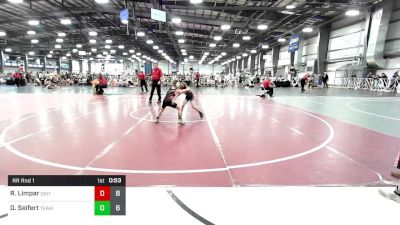 65 lbs Rr Rnd 1 - Ryder Limpar, Grit Mat Club Red vs Owen Seifert, Team Barracuda