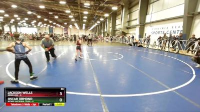 60 lbs Rd# 2 10:30am Friday - Jackson Wells, Rebellion vs Oscar Ormond, NCWAY National Team