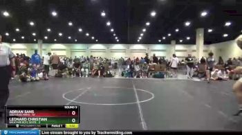 285 lbs Round 5 (8 Team) - Adrian Sans, Southside Mafia vs Leonard Christian, Backyard Boyz White