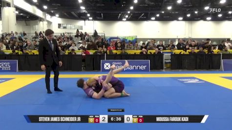 Moussa Farouk Kadi vs Steven James Schneider Jr 2025 World IBJJF Jiu-Jitsu No-Gi Championship