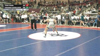 6A 113 lbs Cons. Semi - Eduardo Castellanos, Bentonville West vs Evan Young, Catholic