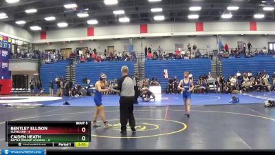 126 lbs Round 3 (4 Team) - Bentley Ellison, Cleveland vs Caiden Heath, Battle Ground Academy