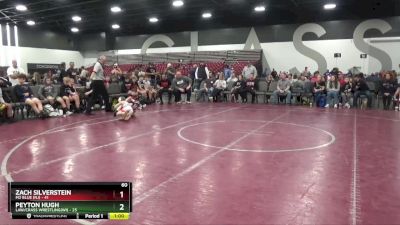 60 lbs Round 1 (8 Team) - Zach Silverstein, M2 Blue (NJ) vs Peyton Hugh, LAW/Crass Wrestling(WI)